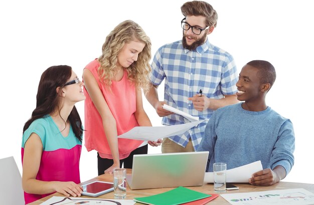 Zespół sprzedaży w działaniu